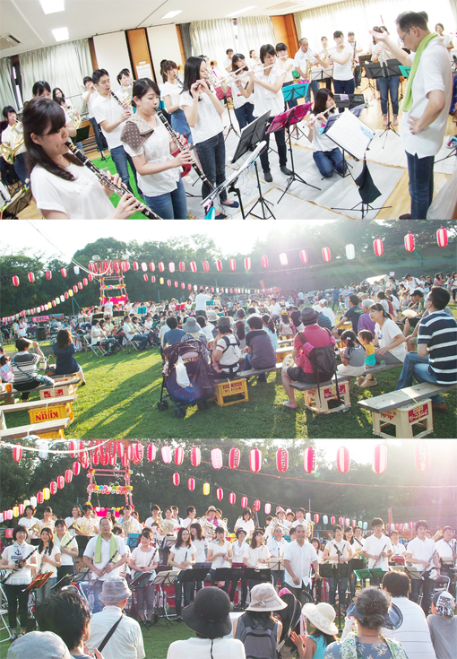 つきみ野夏祭りの模様 つきみ野夏祭りの模様