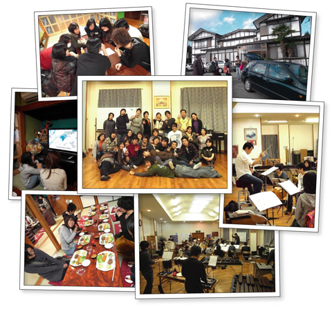 合宿の模様 合宿の模様