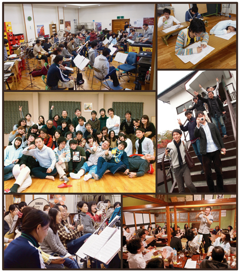 合宿の模様 合宿の模様